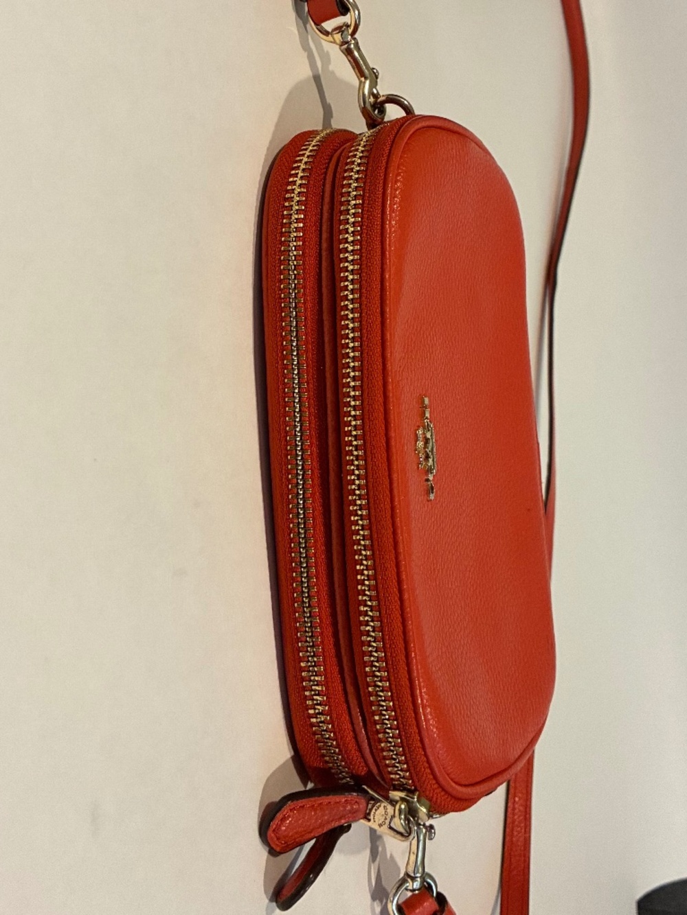 Coach | Small Cross Body Purse | Orange - Picture 9 of 11